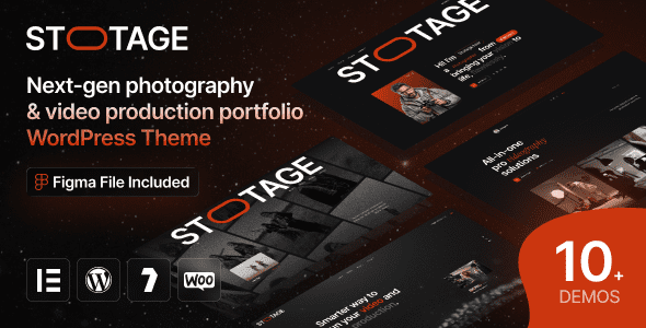 Stotage 1.0.1 – Photography & Video Production WordPress Theme