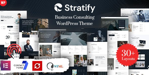Stratify 1.1 – Business Consulting WordPress Theme
