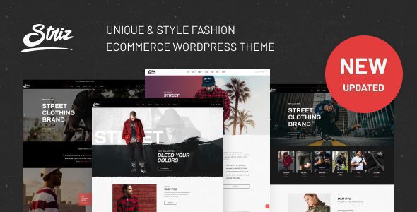 Striz 2.0.5 – Fashion Ecommerce WordPress Theme