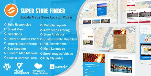 Super Store Finder for WordPress (Google Maps Store Locator) 7.8