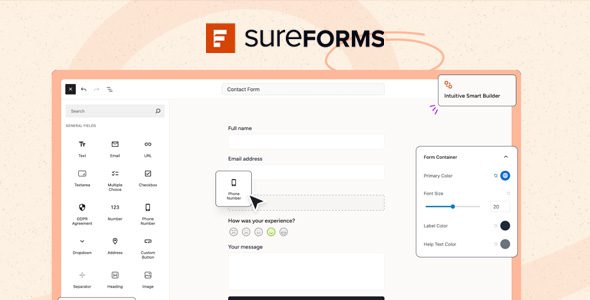 SureForms Pro 2.5.0 – AI Drag & Drop Form Builder for WordPress
