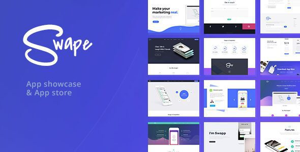 Swape 2.3 – App Showcase & App Store WordPress Theme