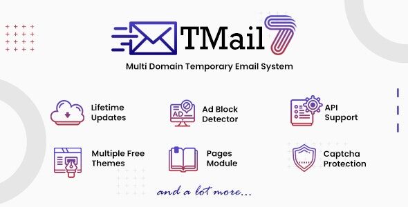 TMail 7.7 – Multi Domain Temporary Email System