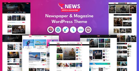 TNews 1.0.0 (30 March 2025) – News & Magazine WordPress Theme