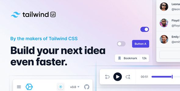 Tailwind UI + Flowbite Pro – (Application UI + Marketing + Ecommerce) v4