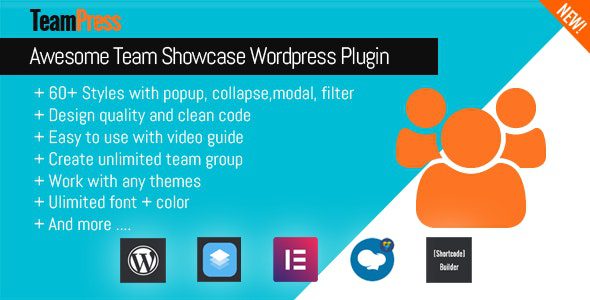 TeamPress 1.6.3 – Team Showcase Plugin