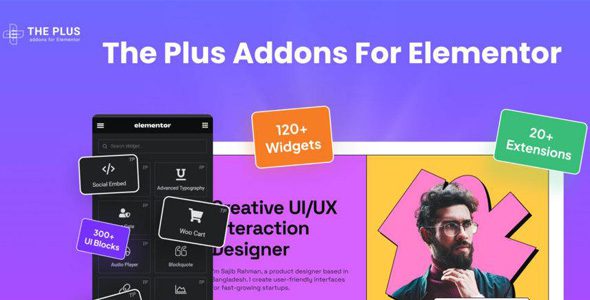The Plus 6.4.6 – Addon for Elementor Page Builder WordPress Plugin