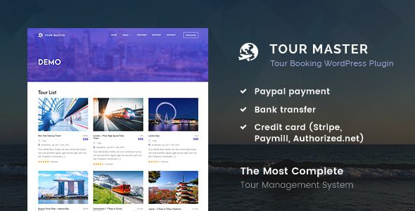 Tour Master 5.4.7 – Tour Booking, Travel, Hotel