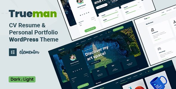 Trueman 1.3.2 – CV Resume WordPress Theme
