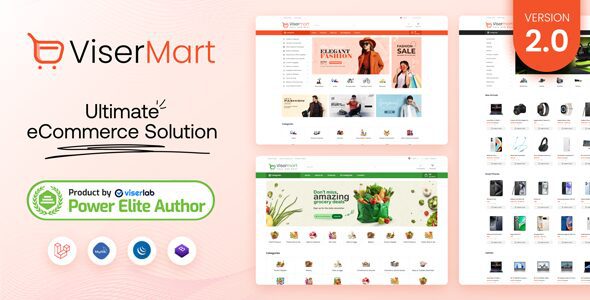 ViserMart 2.0 – Ecommerce Shopping Platform