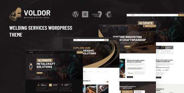 Voldor 1.0.0 – Welding & Metal Work WordPress Theme