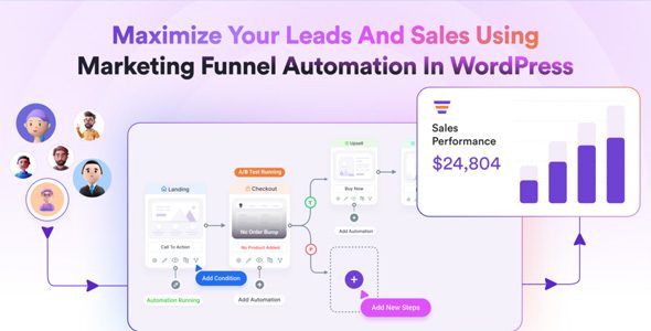 WP Funnels Pro 2.8.0 – Marketing Funnel Automation In WordPress
