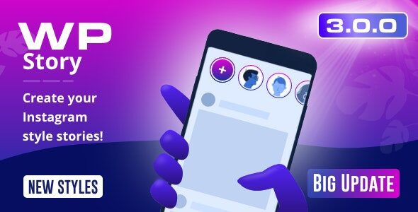 WP Story Premium 3.5.0.1 – Instagram Style Stories For WordPress