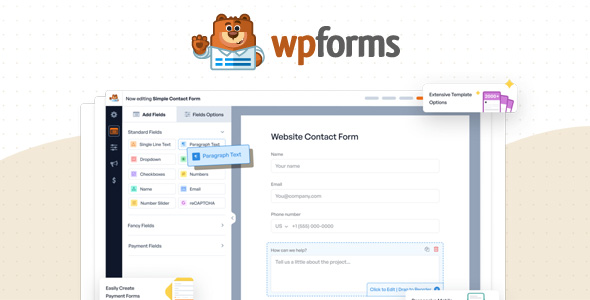 WPForms Pro v1.9.9.2 - WordPress Forms Plugin - OYLite