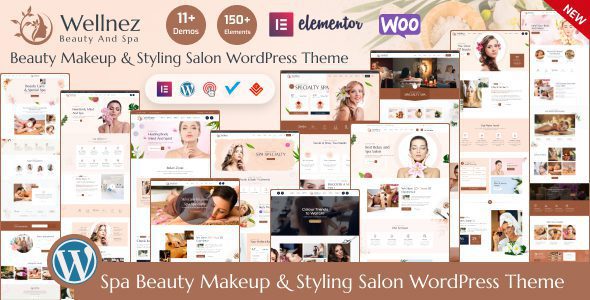 Wellnez 2.3.4 – Beauty Spa & Wellness Salon WordPress Theme