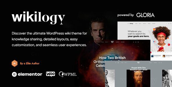 Wikilogy 2.0.3 – Wiki, Magazine & News WordPress Theme