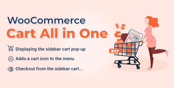 WooCommerce Cart All in One 1.1.9 – One click Checkout – Sticky|Side Cart