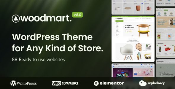 WoodMart 8.3.9 – Multipurpose WooCommerce Theme
