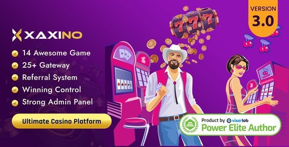 Xaxino 3.1 – Ultimate Casino Platform