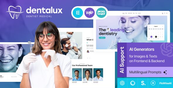 Dentalux 3.3.0 – Dentist & Tooth Orthodont WordPress Theme